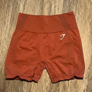 Gymshark Rust Athletic Shorts